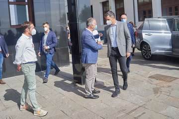 La erupción volcánica de La Palma durante la jornada de este domingo 3 de octubre/Acfi Press/IGME y otros.